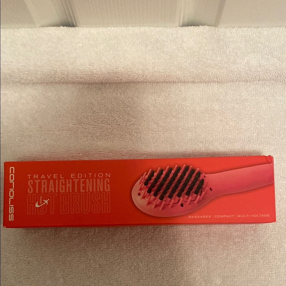 Brand New Corioliss Travel Edition Straightening Hot Brush